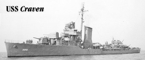 Big E's Ship, The USS Craven DD382