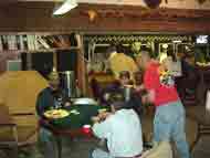 Tommy don't really need another drink, he's gonna loose anyway!