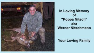 In Memory of Poppa Nitsch